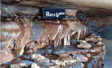 Rock Garden, Mystery Cave, Spring Valley Minnesota, 1949