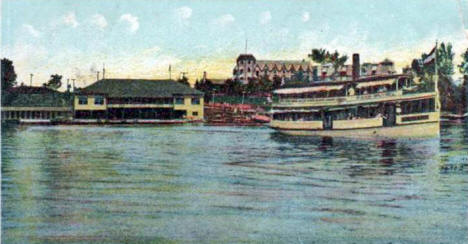 Hotel Del Otero on Lake Minnetonka, Spring Park Minnesota, 1910