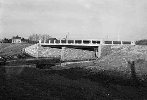 Bridge at St. Charles Minnesota, 1940