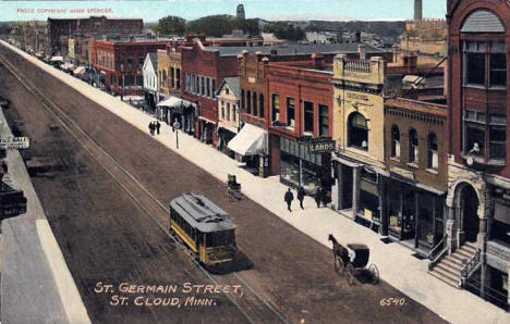 St. Germain Street, St. Cloud Minnesota, 1910's?