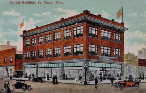 Fandel Building, St. Cloud Minnesota, 1910's