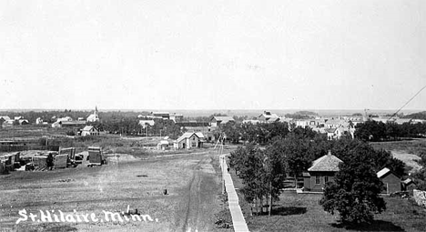 General view, St. Hilaire Minnesota, 1905
