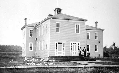 Public School, St. Hilaire Minnesota, 1908