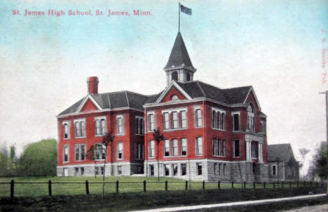 High School, St. James Minnesota, 1913