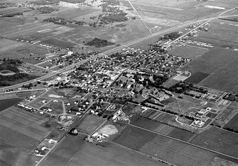 Aerial view, St. Joseph Minnesota, 1969