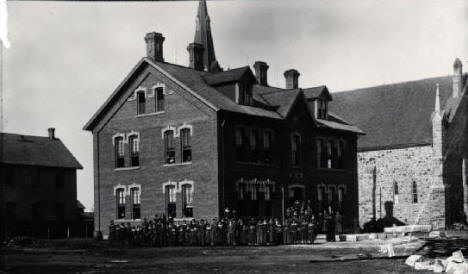 Indian Girls Industrial School at St. Joseph Minnesota, 1887