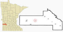 Location of St. Leo, Minnesota