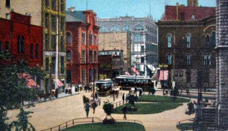 Courthouse Square, St. Paul Minnesota, 1907?