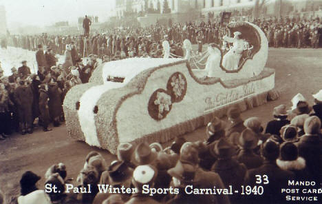 St. Paul Winter Sports Carnival, St. Paul Minnesota, 1940