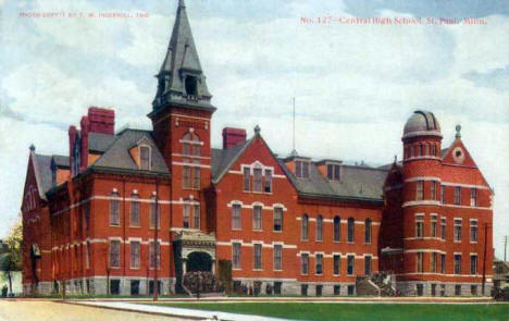 Central High School, St. Paul Minnesota, 1908