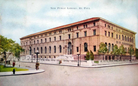 New Public Library, St. Paul Minnesota, 1920