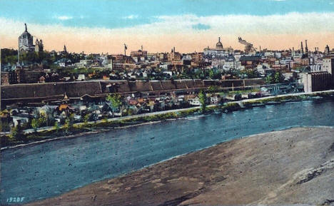 View of St. Paul Minnesota, 1920's?