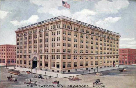 Lindeke Warner & Sons Dry Goods House, St. Paul Minnesota, 1914