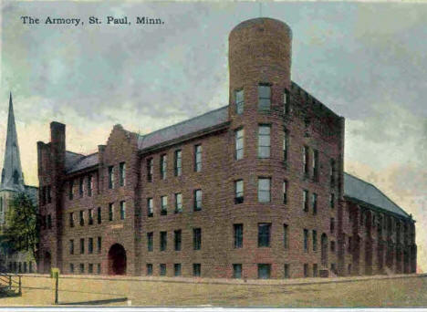 The Armory, St. Paul Minnesota, 1907