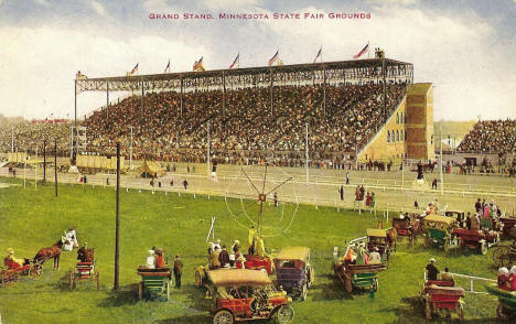 Grandstand, Minnesota State Fair Grounds, 1910's