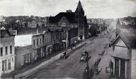 Street View of Payne Avenue, St. Paul Minnesota, 1910's?