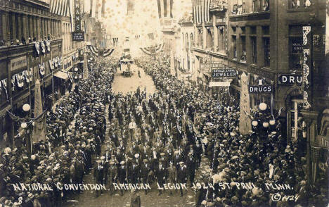 American Legion National Convention, St. Paul Minnesota, 1924