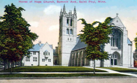 House of Hope Church, Summit Avenue, St. Paul Minnesota, 1916