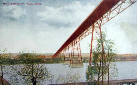 High Bridge, St. Paul Minnesota, 1905