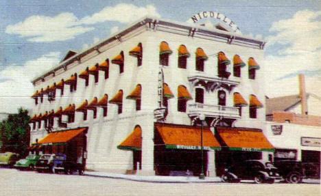 Nicollet Hotel, St. Peter Minnesota, 1940's?