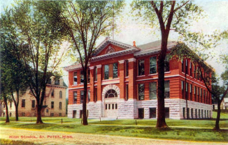 High School, St. Peter Minnesota, 1910's