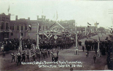 German Catholic Benevolent Association Convention, St. Peter Minnesota, 1911