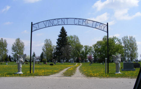 St. Vincent Cemetery, St. Vincent Minnesota, 2008