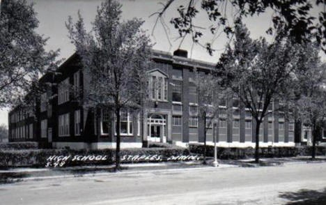 High School, Staples Minnesota, 1957