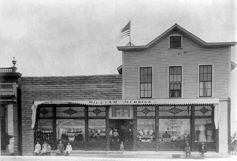 General Store of William Merdink, Stephen Minnesota, 1905