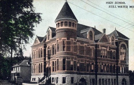High School, Stillwater Minnesota, 1908