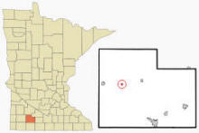 Location of Storden, Minnesota