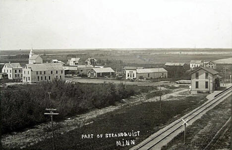 General view, Strandquist Minnesota, 1900's