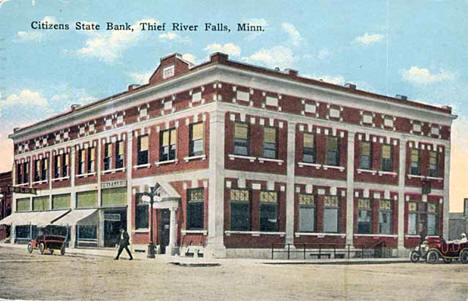 Citizens State Bank, Thief River Falls Minnesota, 1939