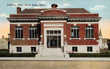 Library, Thief River Falls Minnesota, 1920