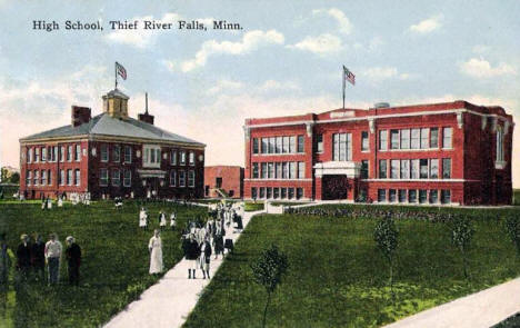 High School, Thief River Falls Minnesota, 1916