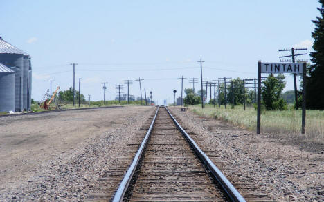 Railroad Tracks, Tintah Minnesota, 2008