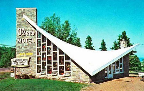 Olsen's Motel, Tofte Minnesota, 1970's