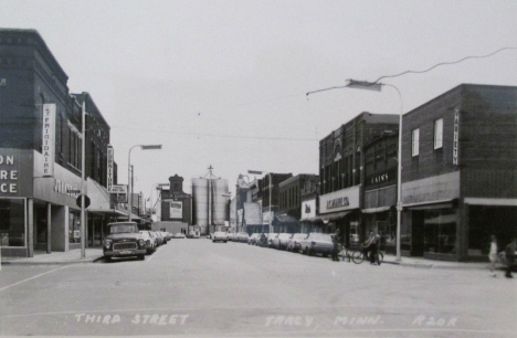 Third Street, Tracy Minnesota, 1960's