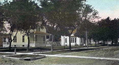 Residences on Sixth Street, Tracy Minnesota, 1909