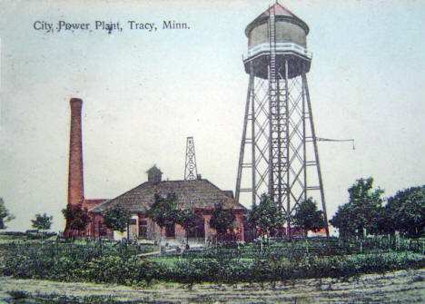 City Power Plant, Tracy Minnesota, 1908