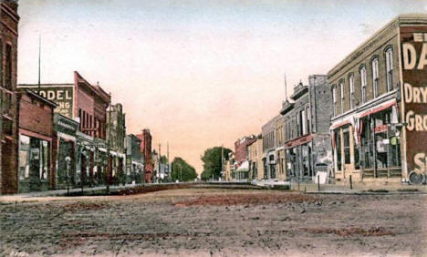 Third Street, Tracy Minnesota, 1908