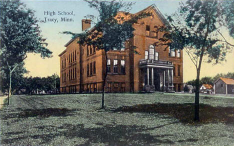 High School, Tracy Minnesota, 1908
