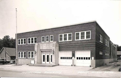 Municipal Building, Tracy Minnesota, 1950's