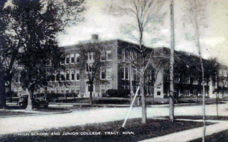 High School and Junior College, Tracy Minnesota, 1940's