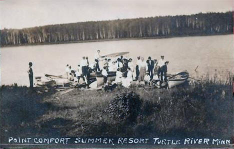 Point Comfort Resort, Turtle River Minnesota, 1912