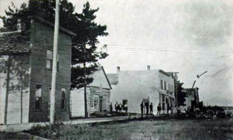 North side, Main Street, Turtle River Minnesota, 1910
