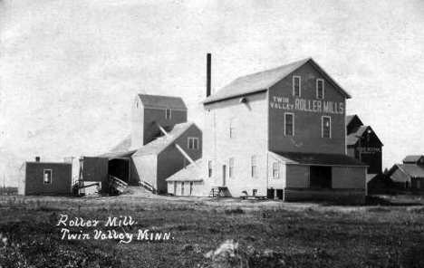 Roller Mill, Twin Valley Minnesota, 1910's