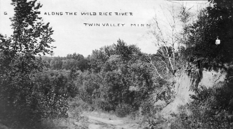 Along the Wild Rice River, Twin Valley Minnesota, 1913