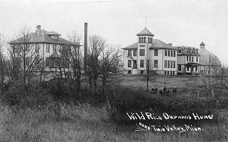 Wild Rice Orphans Home near Twin Valley Minnesota, 1910
