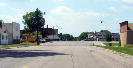 Street scene, Twin Valley Minnesota, 2008